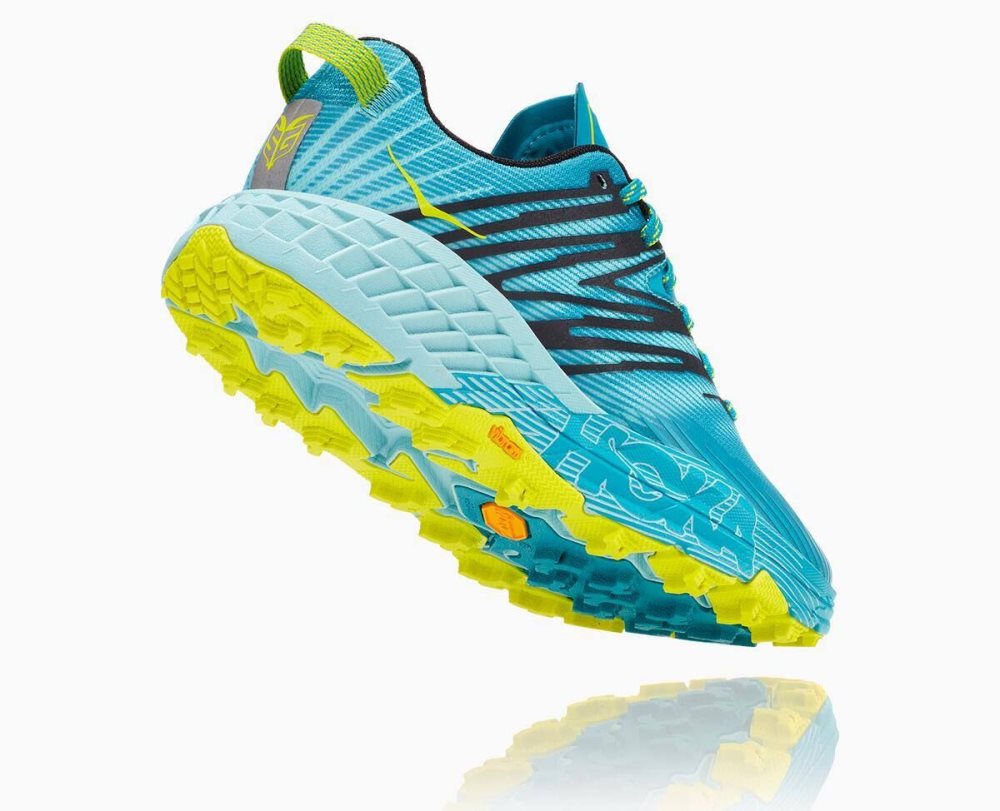 Hoka Speedgoat 4 Turquoise / Blue | 81973ITRY