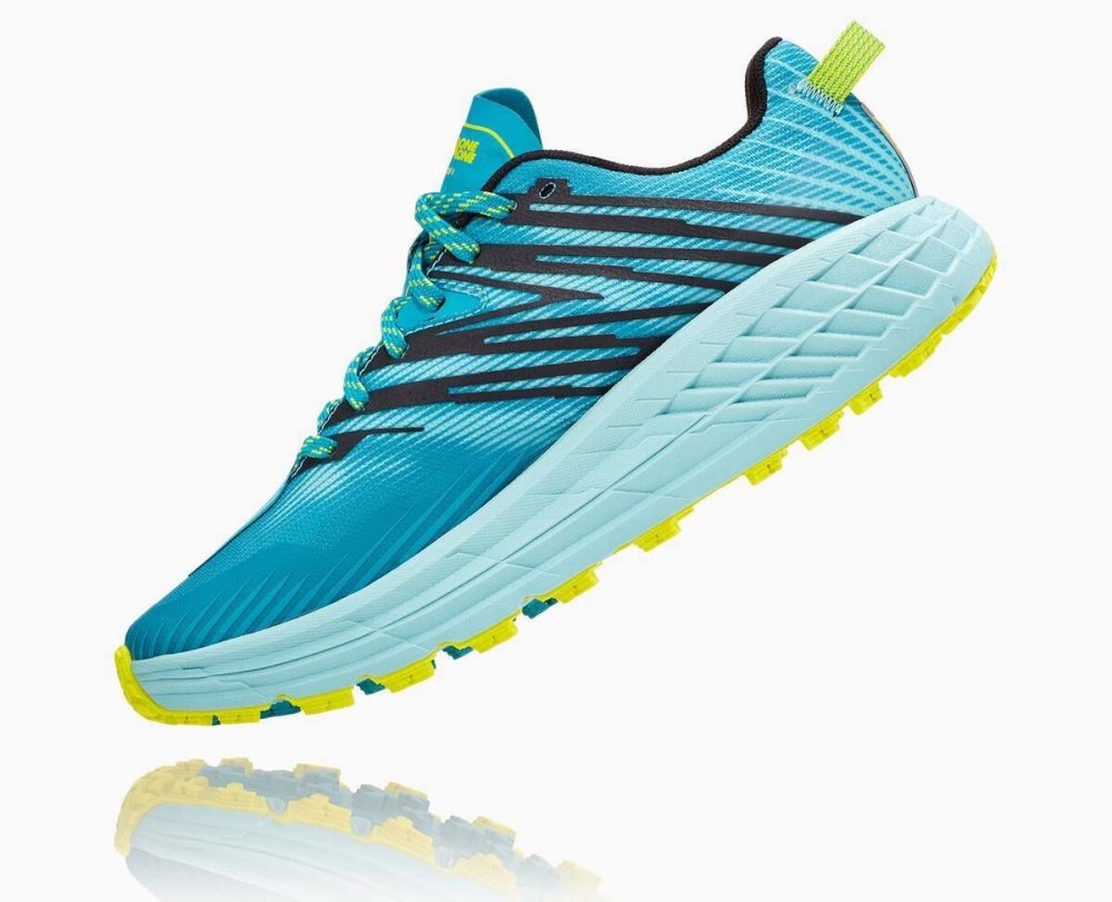 Hoka Speedgoat 4 Turquoise / Blue | 81973ITRY