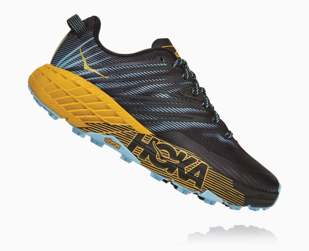 Hoka Speedgoat 4 Wide Brown / Dark Grey | 56401BPCJ