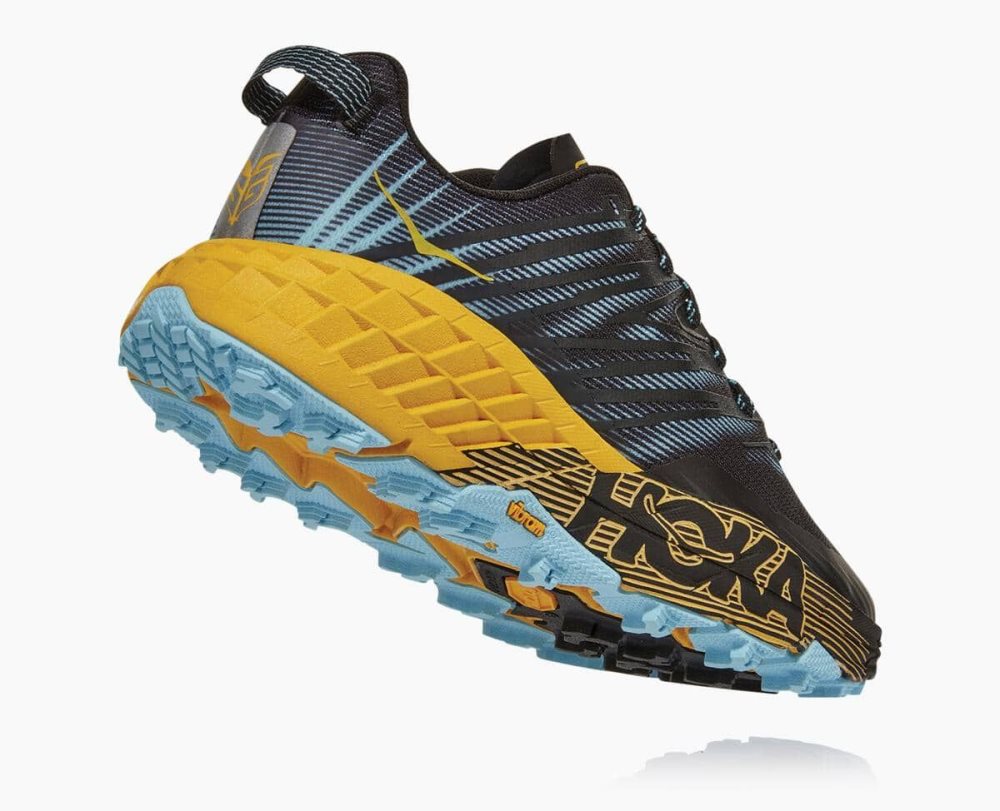 Hoka Speedgoat 4 Wide Brown / Dark Grey | 56401BPCJ