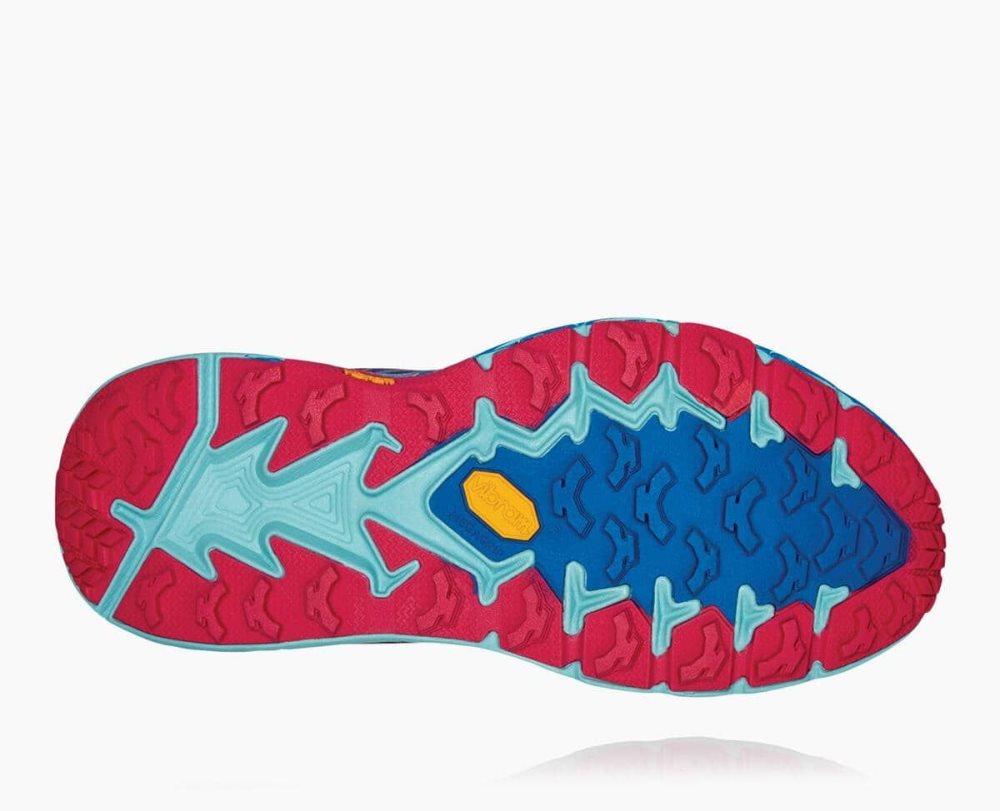 Hoka Speedgoat 4 Wide Royal Blue / Pink Peacock | 03568LPQT