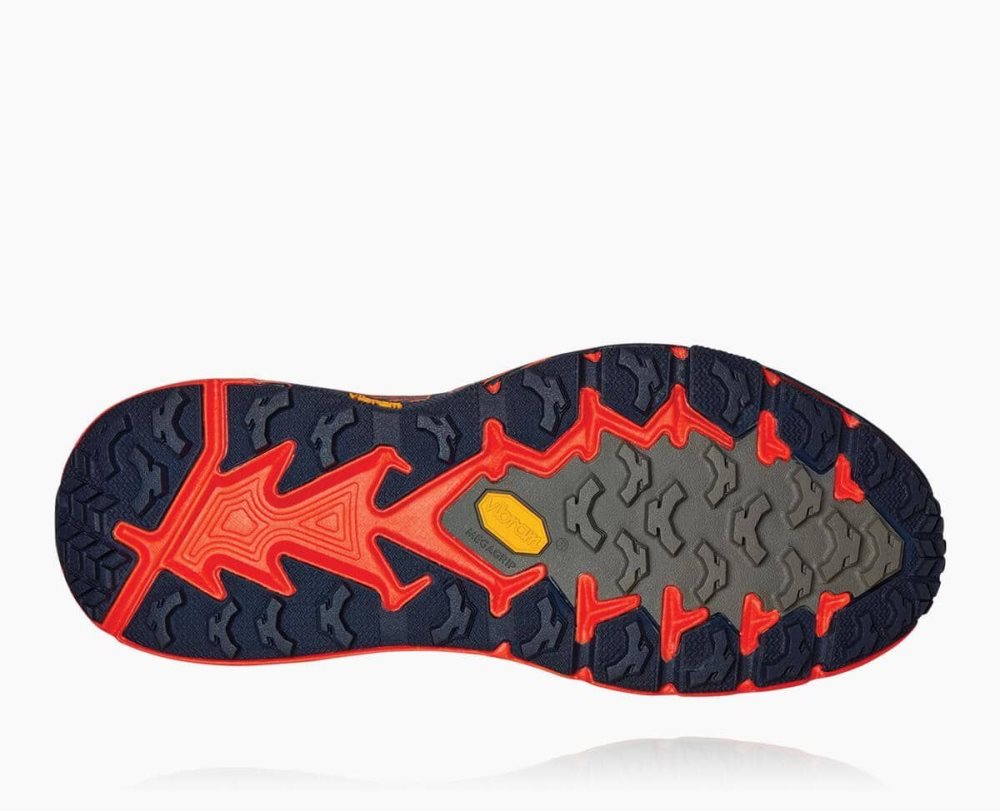 Hoka Speedgoat Mid GORE Red / Gold | 39482JFMW