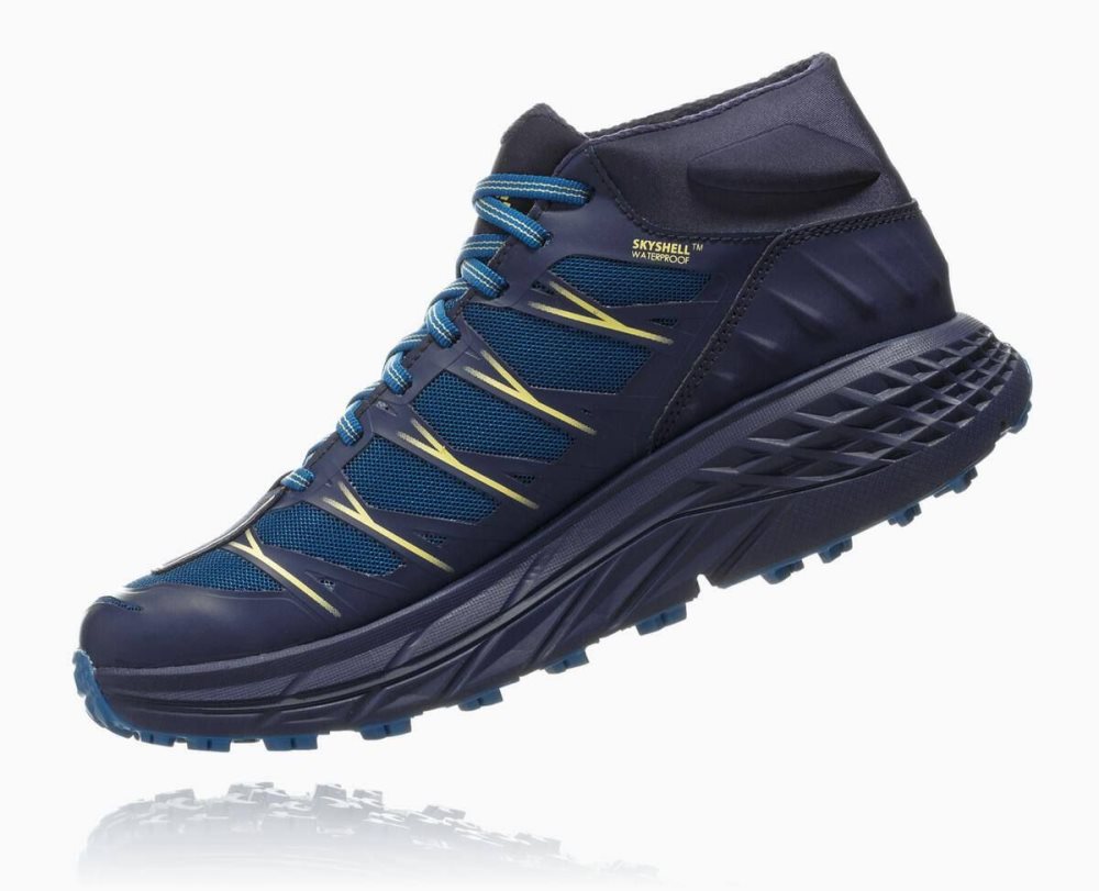 Hoka Speedgoat Mid Waterproof Blue | 25713TKVA