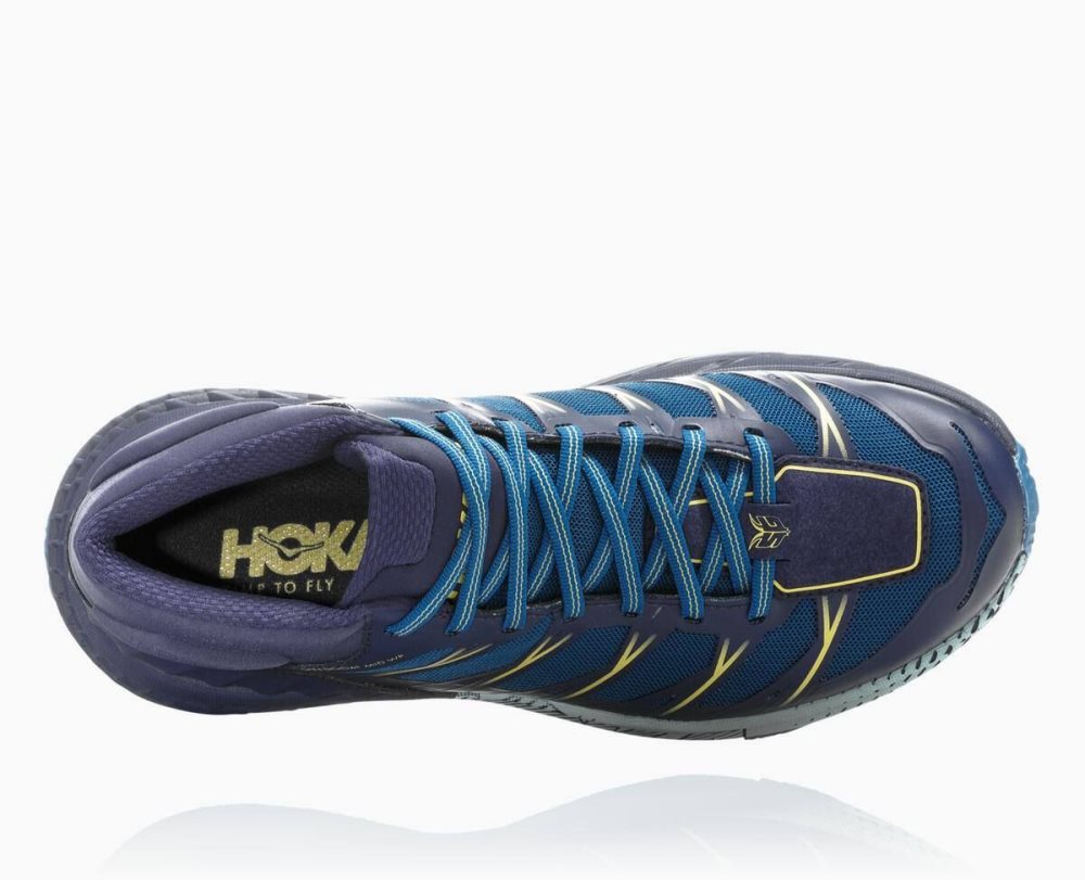 Hoka Speedgoat Mid Waterproof Blue | 25713TKVA