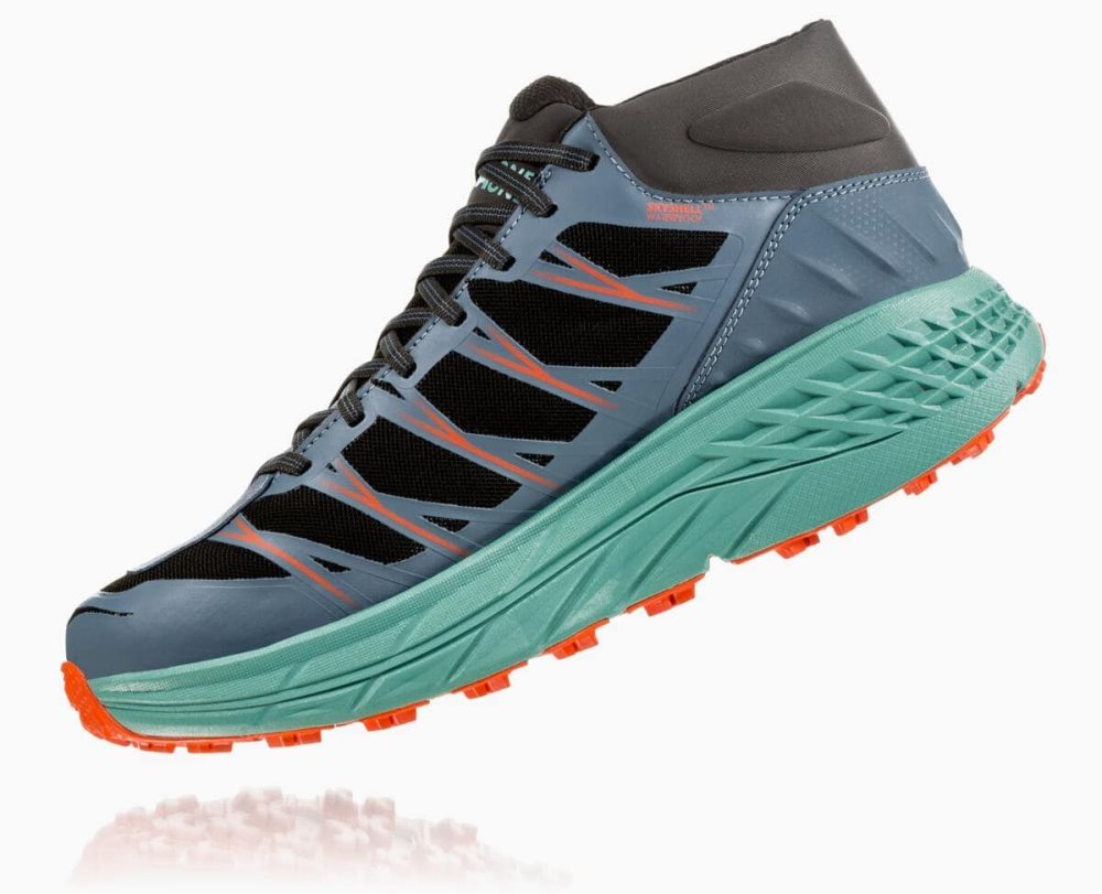 Hoka Speedgoat Mid Waterproof Green | 24795UBQG