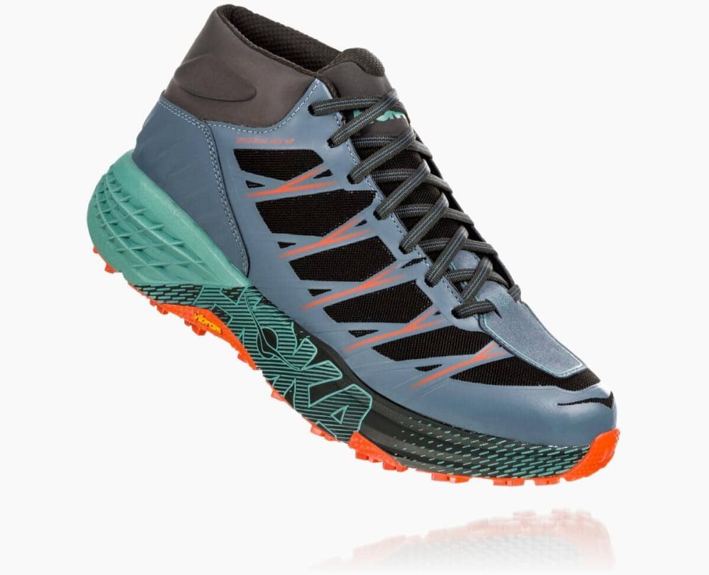 Hoka Speedgoat Mid Waterproof Green | 24795UBQG