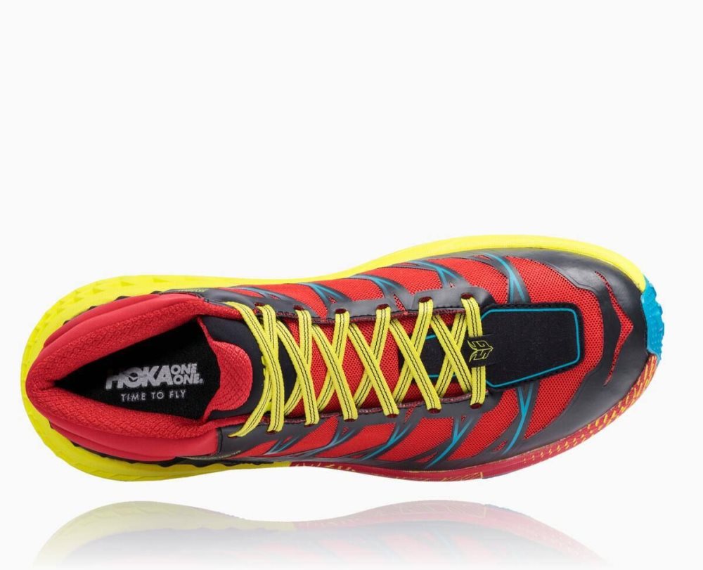 Hoka Speedgoat Mid Waterproof Red / Blue | 46701DCRB