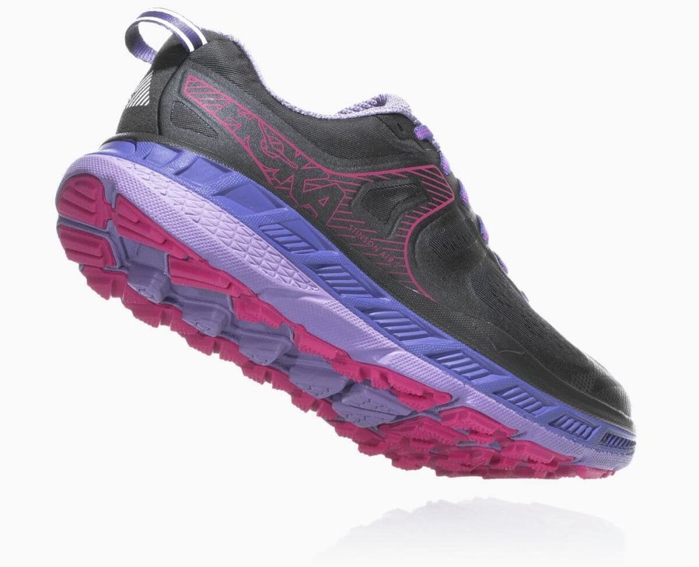 Hoka Stinson ATR 5 Ebony/Very Berry | 54132BKWX