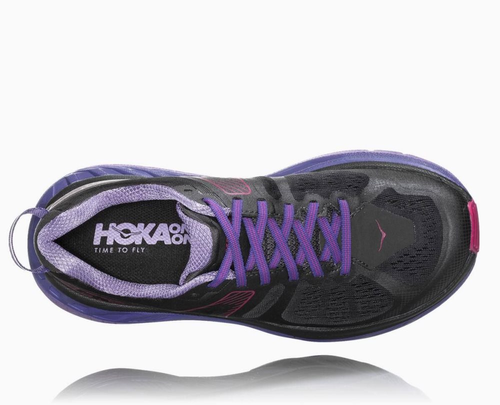 Hoka Stinson ATR 5 Ebony/Very Berry | 54132BKWX