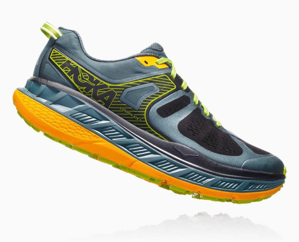 Hoka Stinson ATR 5 Green / Gold | 12386ENZC