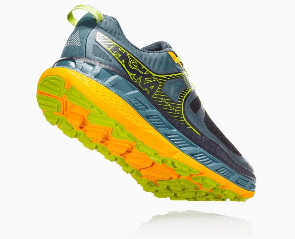 Hoka Stinson ATR 5 Green / Gold | 12386ENZC