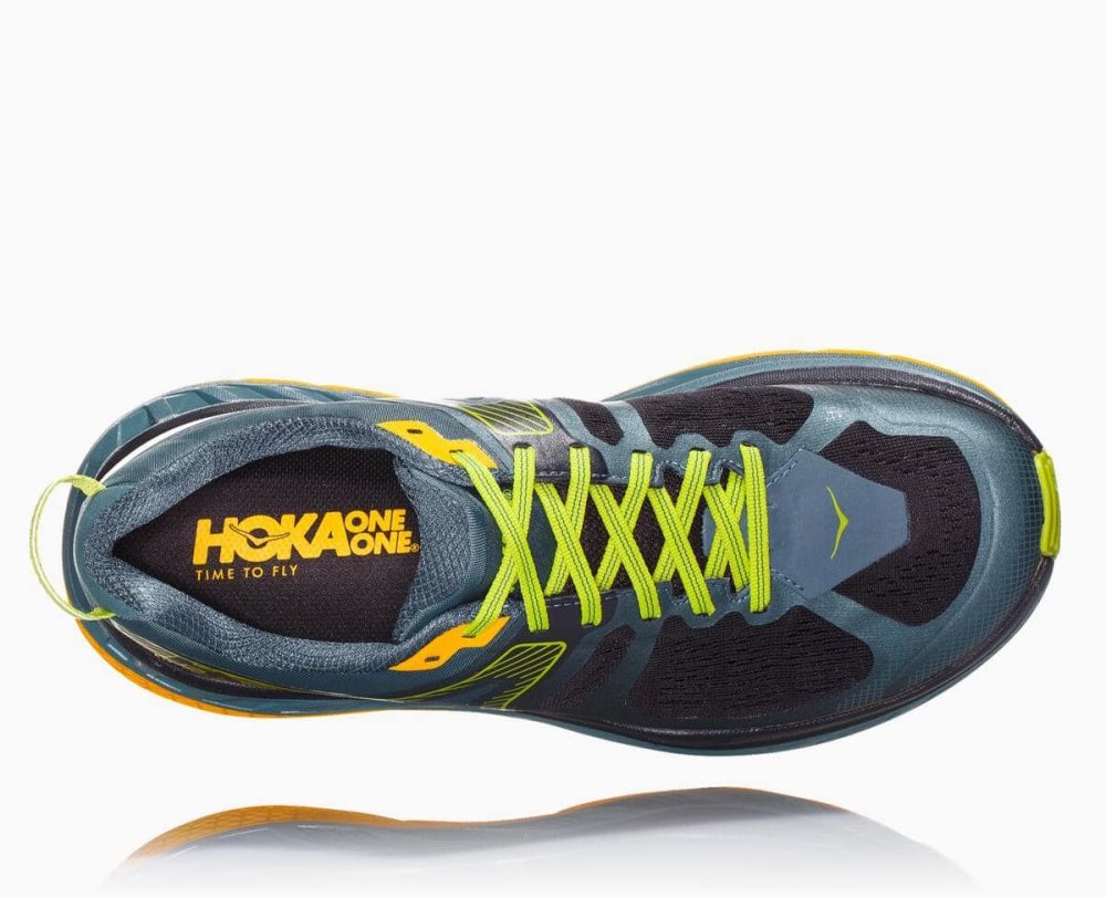 Hoka Stinson ATR 5 Green / Gold | 12386ENZC