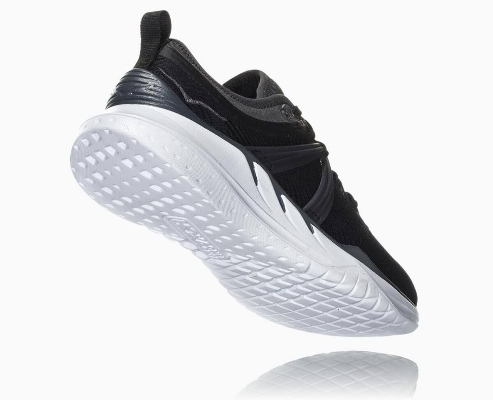 Hoka Tivra Black / Dark Grey | 87954HMLO