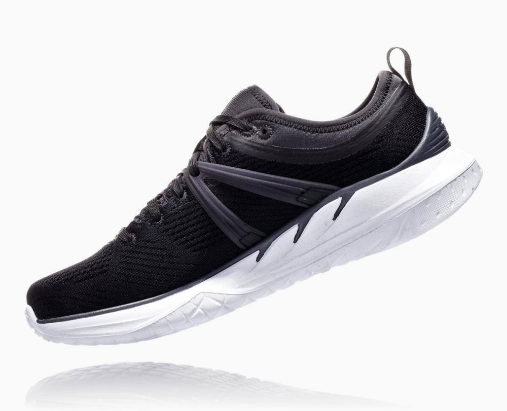 Hoka Tivra Black / Dark Grey | 87954HMLO