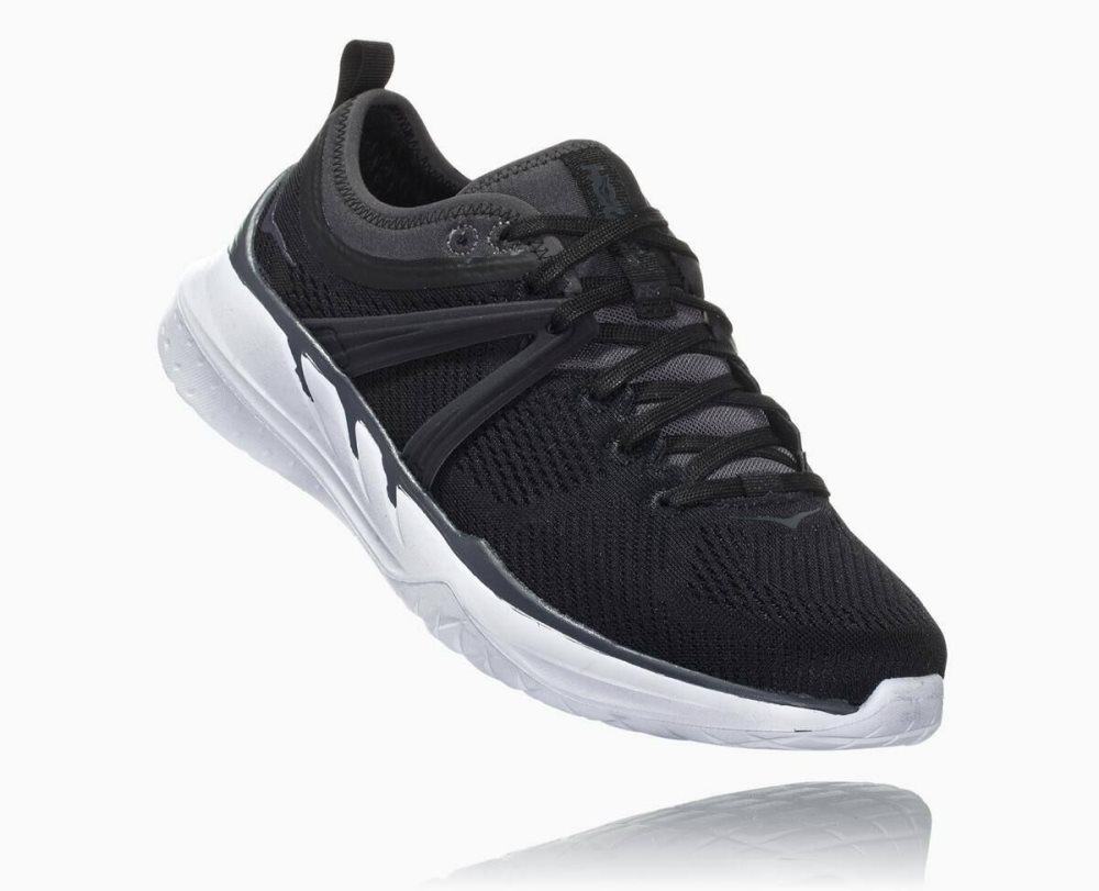 Hoka Tivra Black / Dark Grey | 87954HMLO