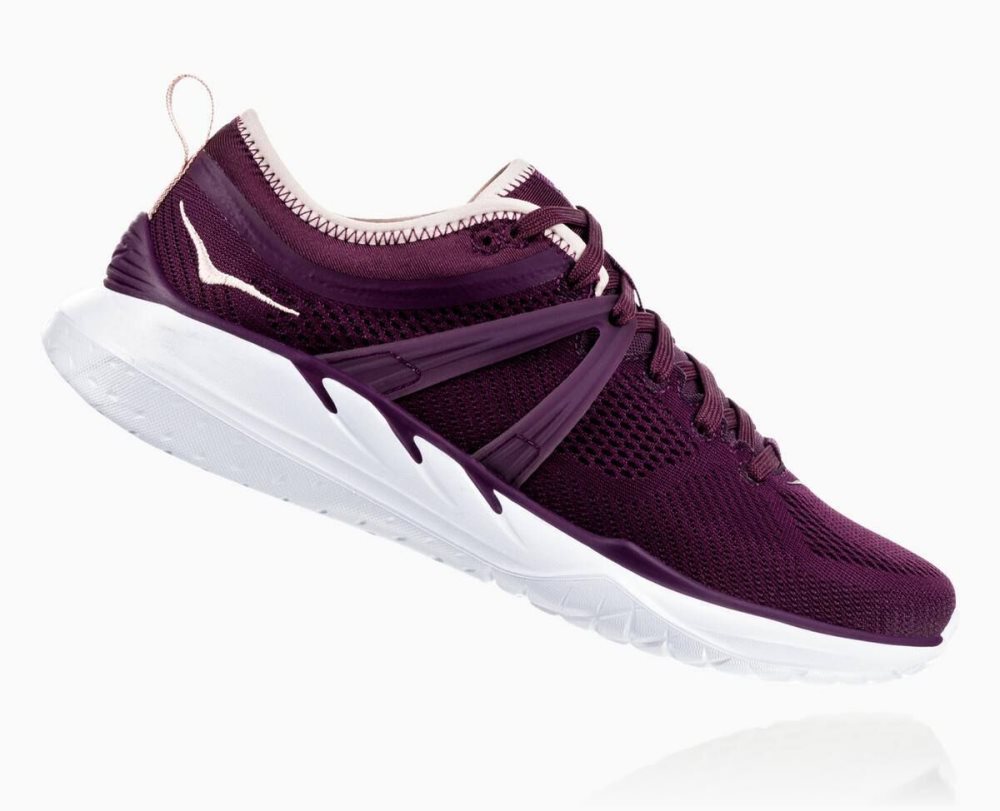 Hoka Tivra Purple / Brown | 26059ZAWH