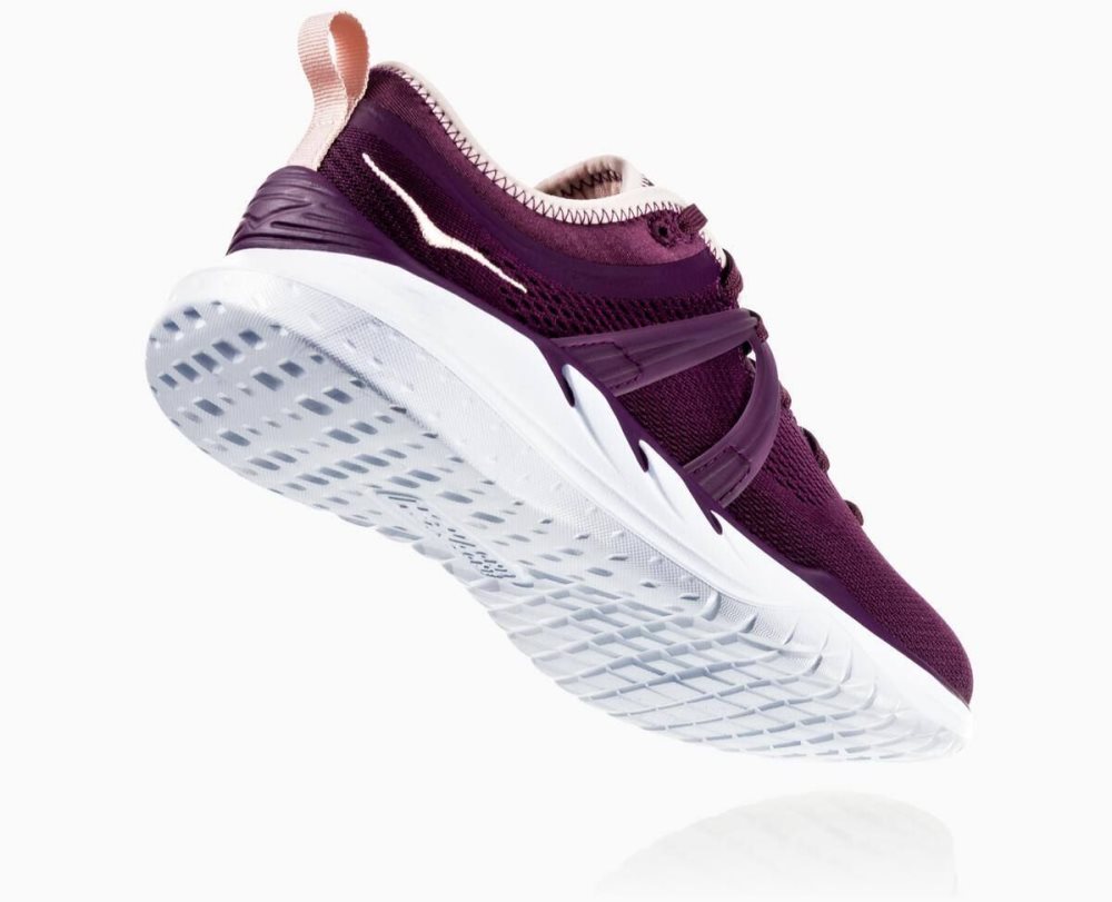 Hoka Tivra Purple / Brown | 26059ZAWH