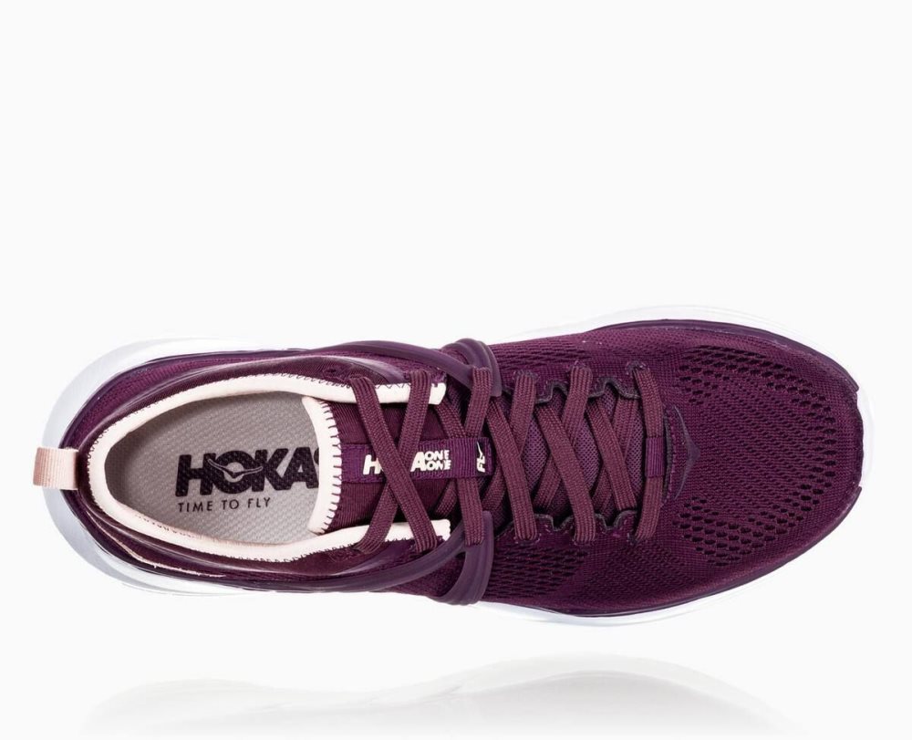 Hoka Tivra Purple / Brown | 26059ZAWH