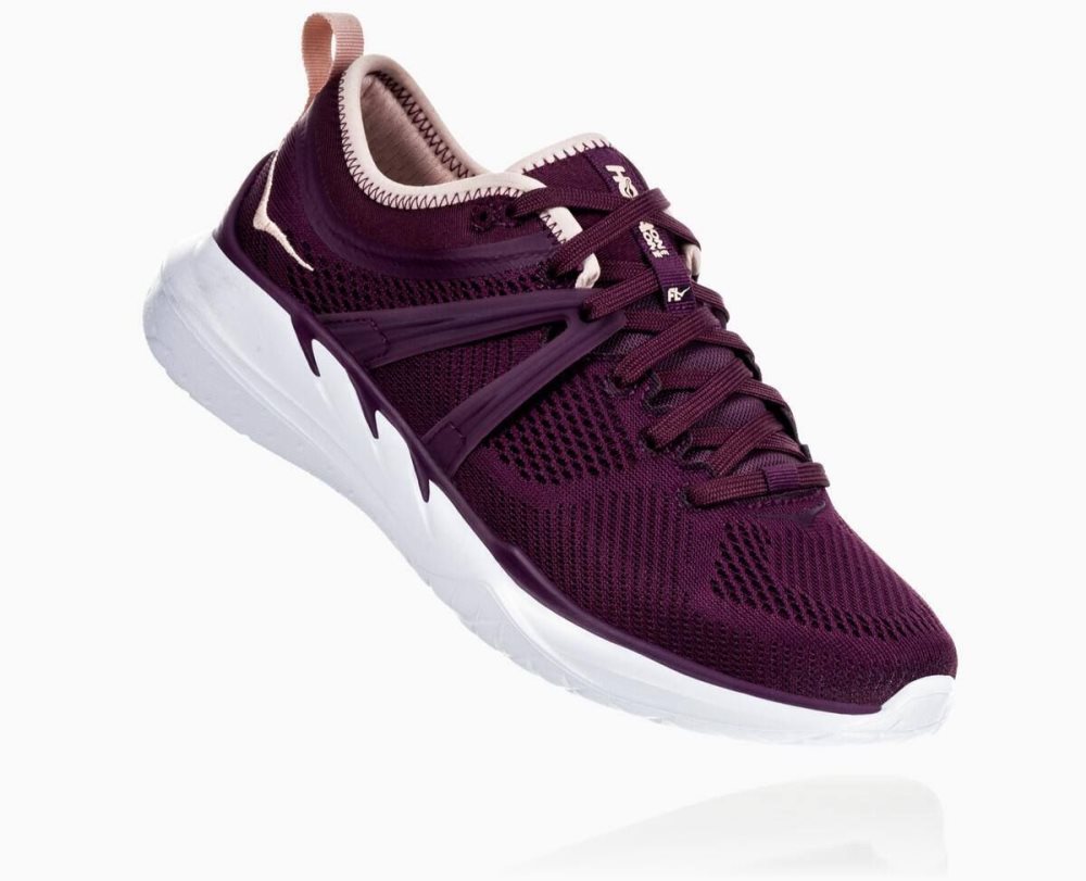 Hoka Tivra Purple / Brown | 26059ZAWH