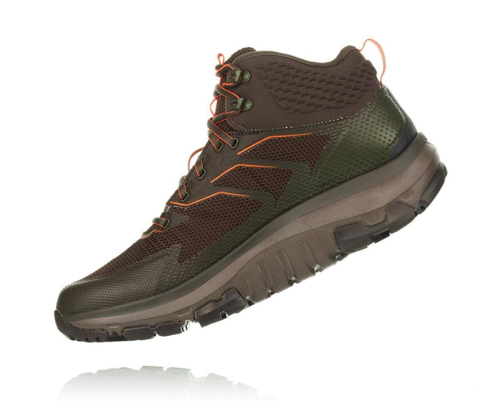 Hoka Toa GORE Black Olive / Orange | 09452OLAZ