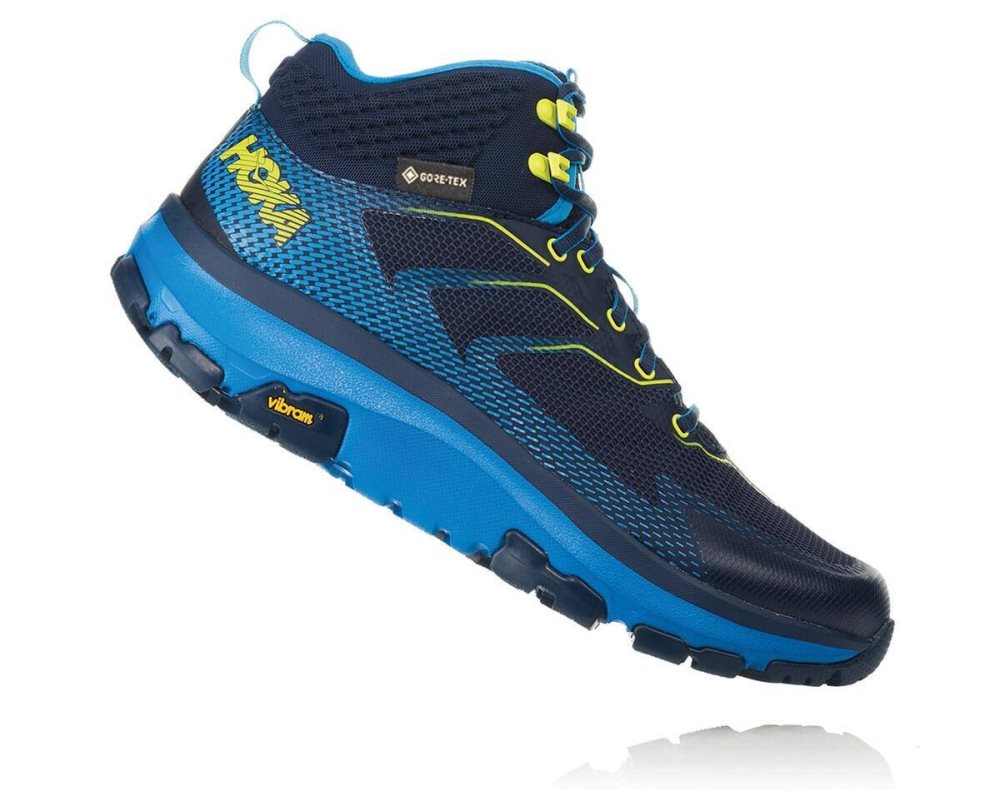 Hoka Toa GORE Black / Blue | 28615YRWC