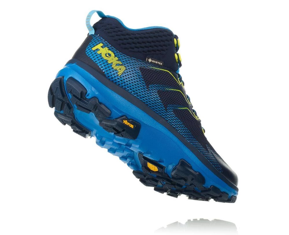 Hoka Toa GORE Black / Blue | 28615YRWC