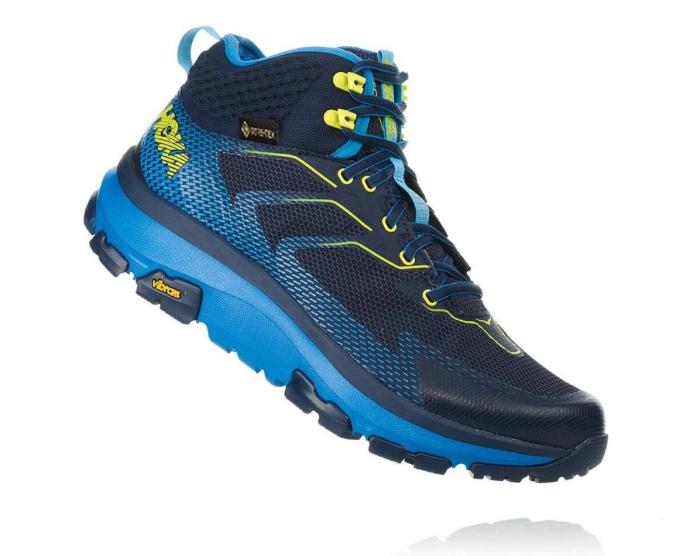 Hoka Toa GORE Black / Blue | 28615YRWC