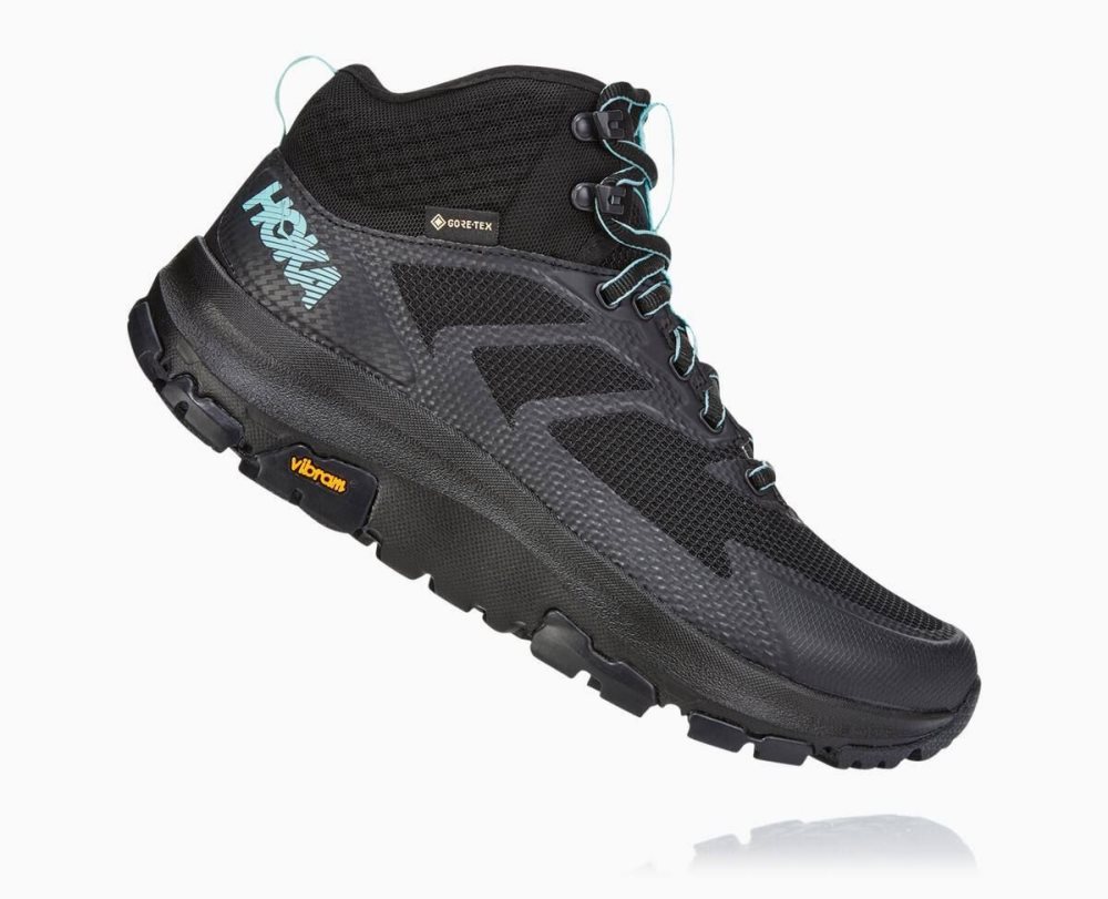 Hoka Toa GORE Black / Brown | 37598RNXC