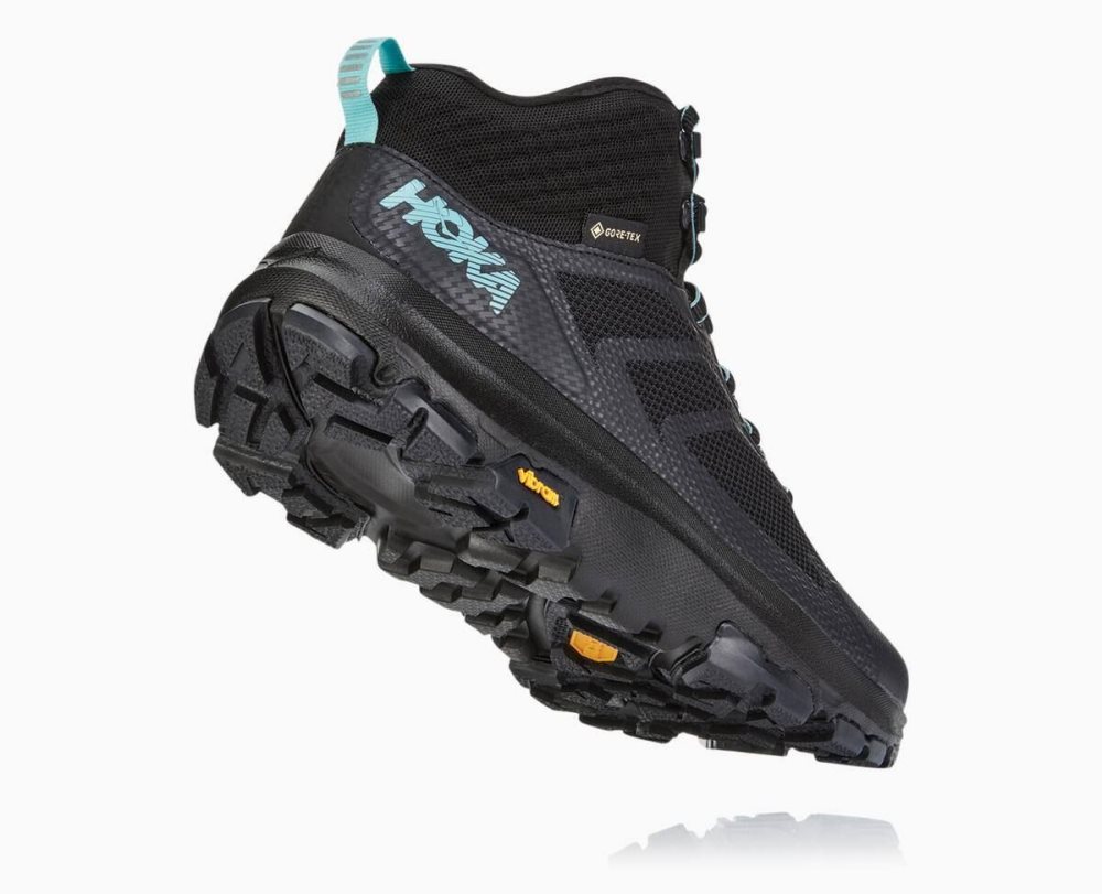 Hoka Toa GORE Black / Brown | 37598RNXC