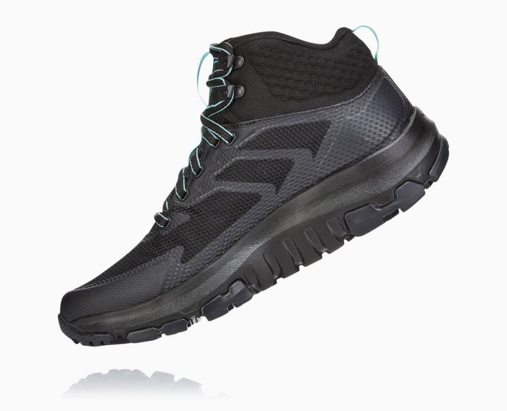 Hoka Toa GORE Black / Brown | 37598RNXC