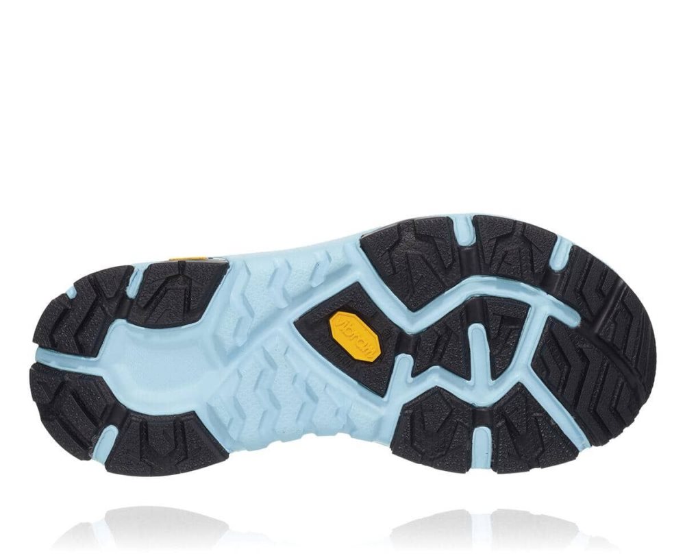 Hoka Toa GORE Black / Turquoise | 01384UMHJ